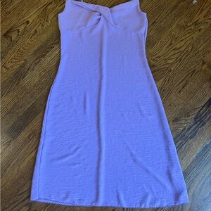 Midi Length Sheath Dress, Lavender, sz Medium
